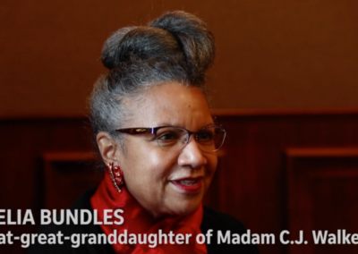 Indy Star Video: A’Lelia Talks about her work as Madam Walker’s biographer with Suzette Hackney and Kelly Wilkinson