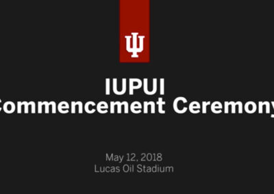 IUPUI Commencement May 2018